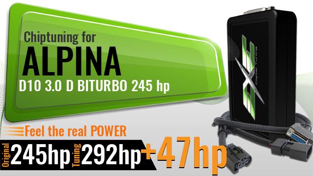 Chiptuning Alpina D10 3.0 D BITURBO 245 hp Chiptuning Alpina D10 3.0 D BITURBO 245 hp