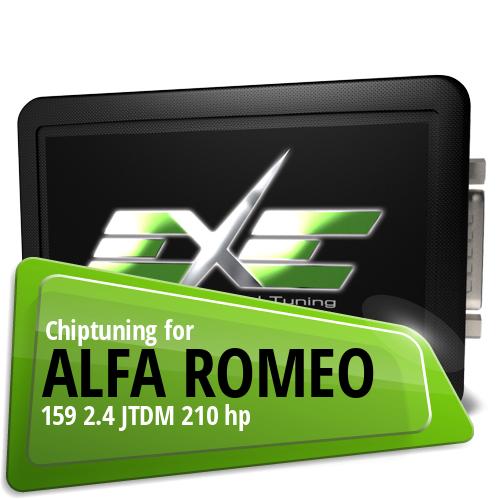 Chiptuning Alfa Romeo 159 2.4 JTDM 210 hp