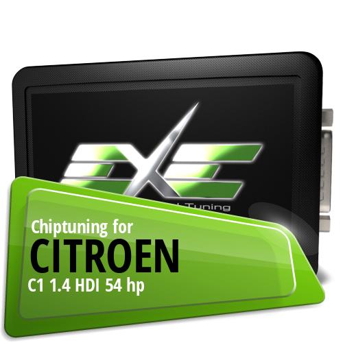 Chiptuning Citroen C1 1.4 HDI 54 hp