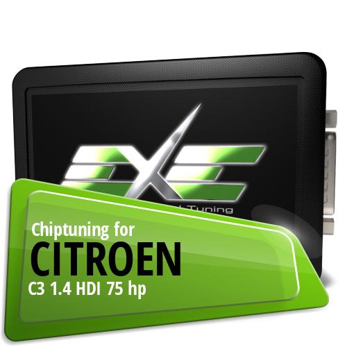 Chiptuning Citroen C3 1.4 HDI 75 hp