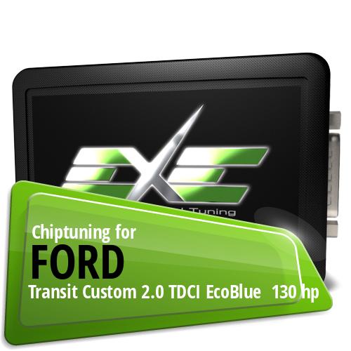 Chiptuning Ford Transit Custom 2.0 TDCI EcoBlue 130 hp