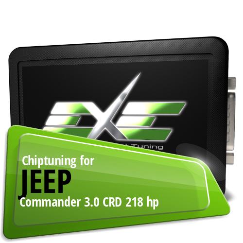Chiptuning Jeep Commander 3.0 CRD 218 hp