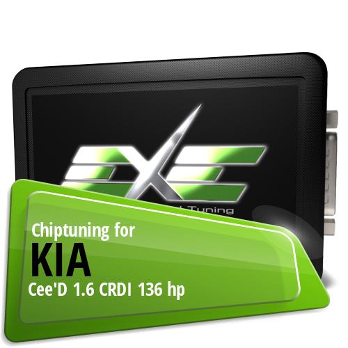 Chiptuning Kia Cee'D 1.6 CRDI 136 hp