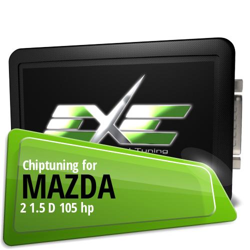 Chiptuning Mazda 2 1.5 D 105 hp