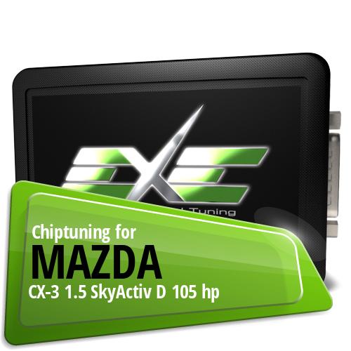 Chiptuning Mazda CX-3 1.5 SkyActiv D 105 hp