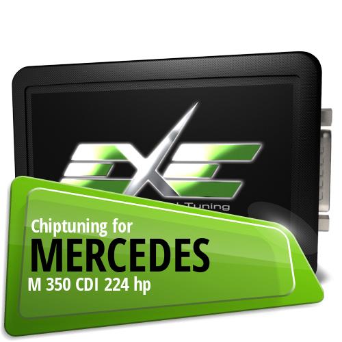 Chiptuning Mercedes M 350 CDI 224 hp