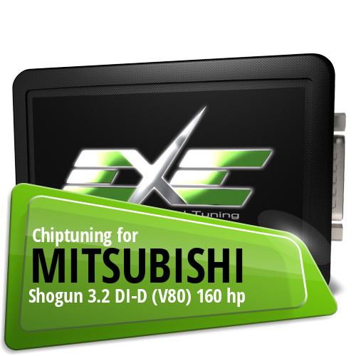 Chiptuning Mitsubishi Shogun 3.2 DI-D (V80) 160 hp