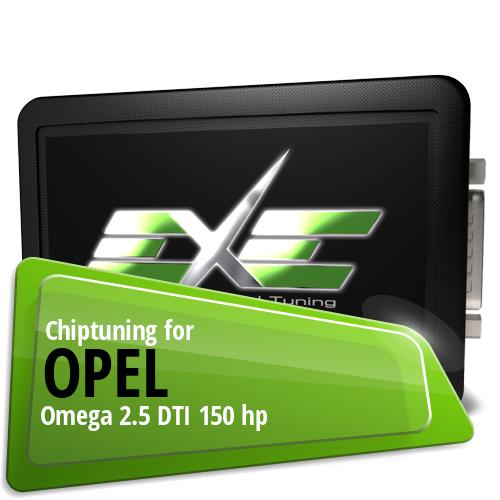 Chiptuning Opel Omega 2.5 DTI 150 hp