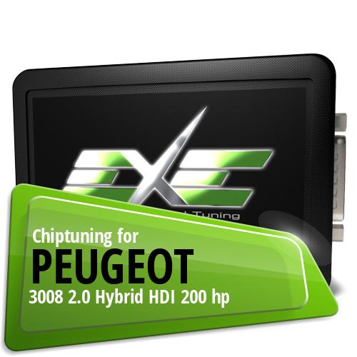 Chiptuning Peugeot 3008 2.0 Hybrid HDI 200 hp