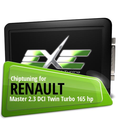 Chiptuning Renault Master 2.3 DCI Twin Turbo 165 hp