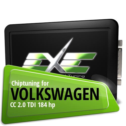 Chiptuning Volkswagen CC 2.0 TDI 184 hp